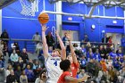 MBBall vs Clark  Wheaton College Men’s Basketball vs Clark in the first round of NEWMAC tournament. - (Photo by Keith Nordstrom) : Wheaton, basketball, NEWMAC